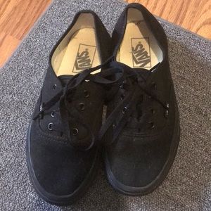 Brand new black Vans